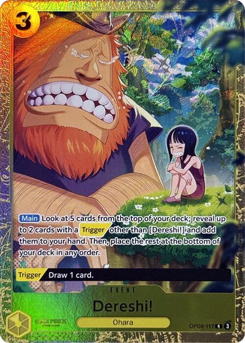 Dereshi! (Premium Card Collection -Best Selection Vol. 4-) OP09-117 card from One Piece Promotion Cards