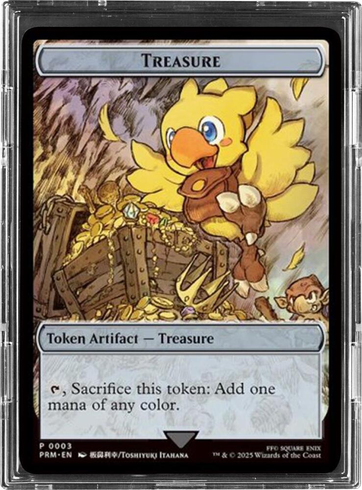Treasure Token (Metal Promo) card from WPN & Gateway Promos
