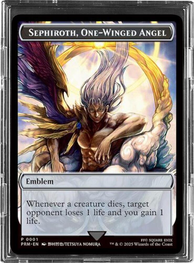 Sephiroth, One-Winged Angel (Metal Promo) card from WPN & Gateway Promos