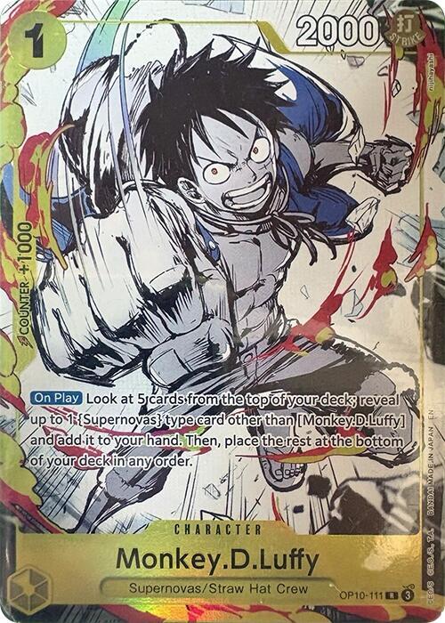 Monkey.D.Luffy (Premium Card Collection -6 assort vol.1-) OP10-111 card from One Piece Promotion Cards
