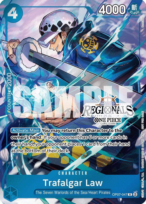 Trafalgar Law (Online Regional Participation Pack 2025 Vol.2) OP07-047 card from One Piece Promotion Cards
