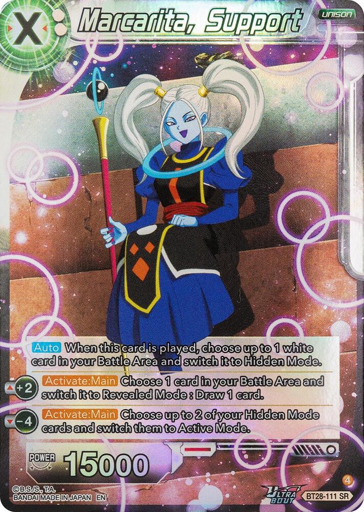 Marcarita, Support BT28-111 card from Prismatic Clash