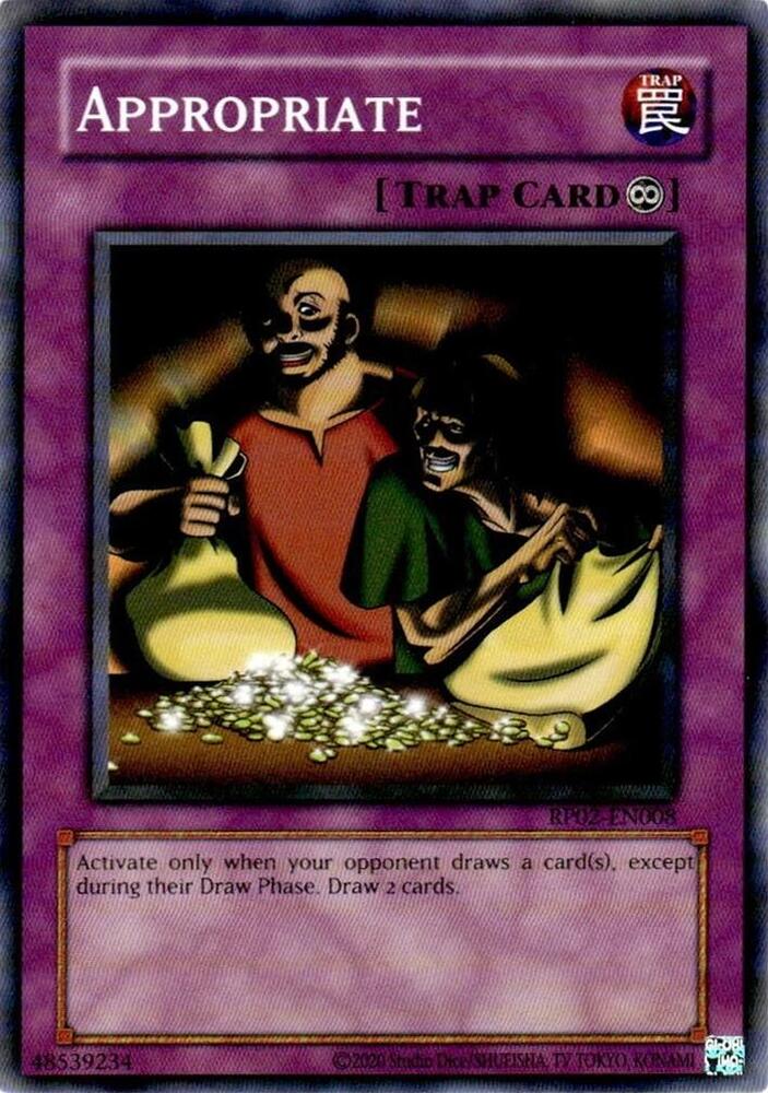 Appropriate RP02-EN008 card from Retro Pack 2 (2020 Date Reprint)