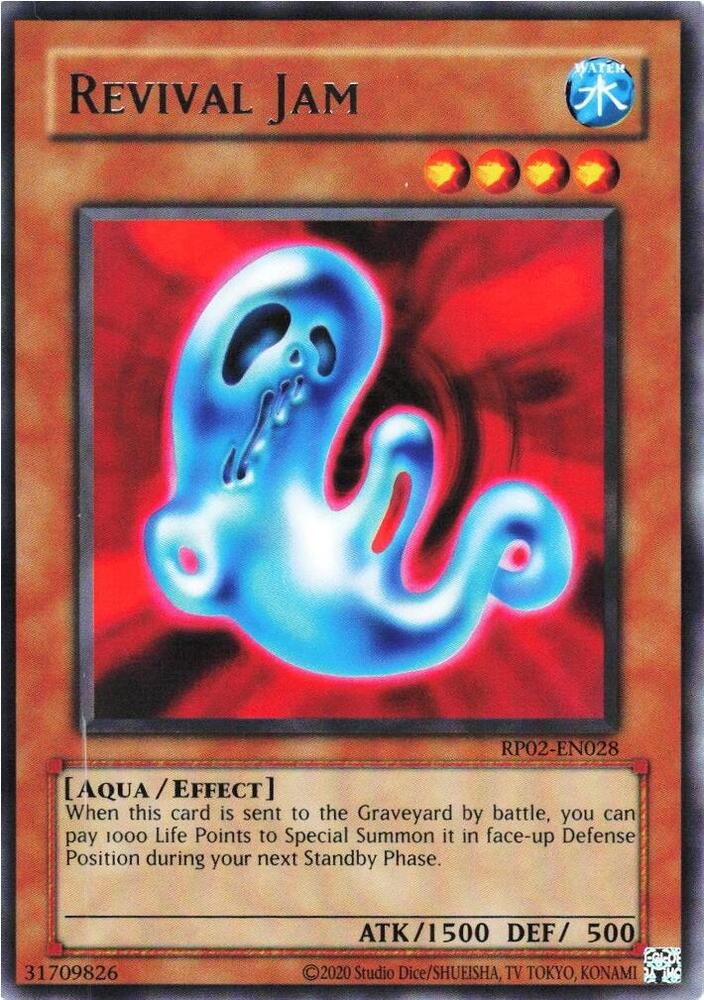 Revival Jam RP02-EN028 card from Retro Pack 2 (2020 Date Reprint)