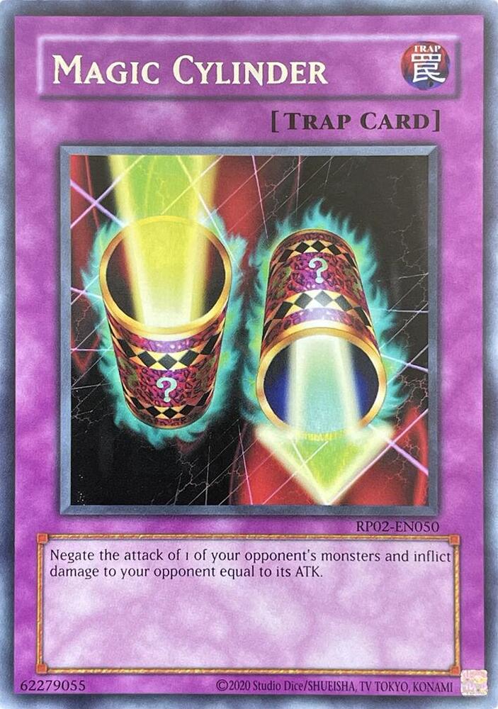 Magic Cylinder RP02-EN050 card from Retro Pack 2 (2020 Date Reprint)