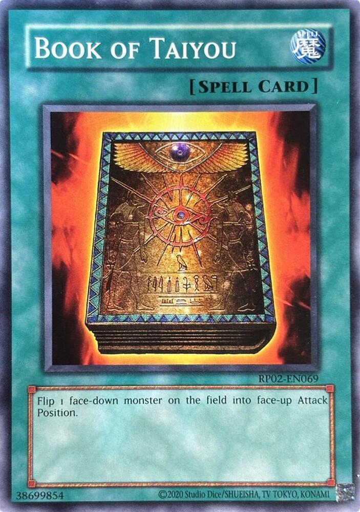 Book of Taiyou RP02-EN069 card from Retro Pack 2 (2020 Date Reprint)