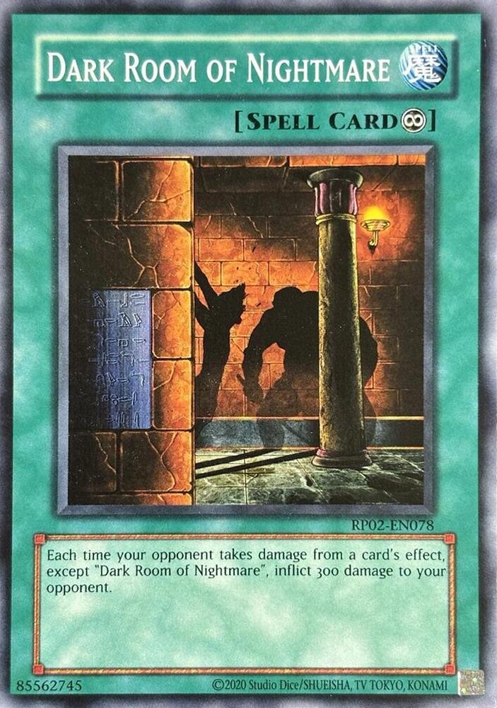 Dark Room of Nightmare RP02-EN078 card from Retro Pack 2 (2020 Date Reprint)