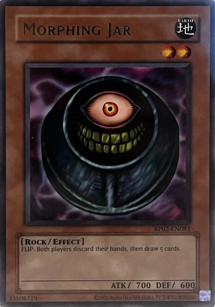 Morphing Jar RP02-EN083 card from Retro Pack 2 (2020 Date Reprint)