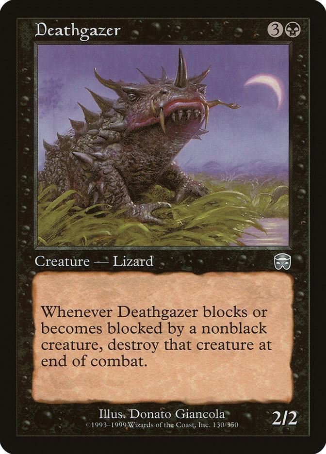 Deathgazer 130 card from Mercadian Masques
