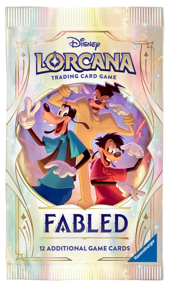 Disney Lorcana: Fabled Booster Pack card from Fabled