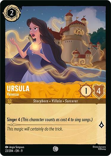 Ursula - Vanessa 22/204 card from Fabled