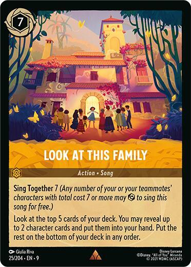 Look at This Family 25/204 card from Fabled