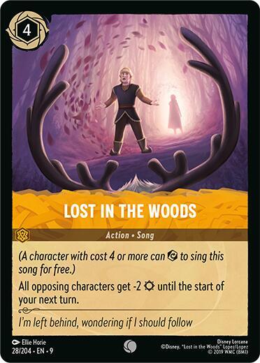 Lost in the Woods 28/204 card from Fabled