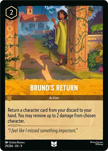 Bruno's Return 29/204 card from Fabled