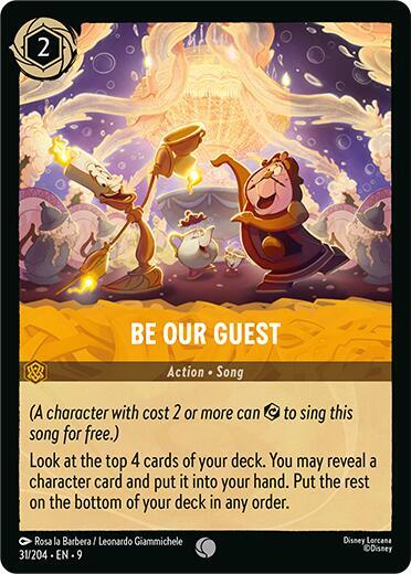 Be Our Guest 31/204 card from Fabled