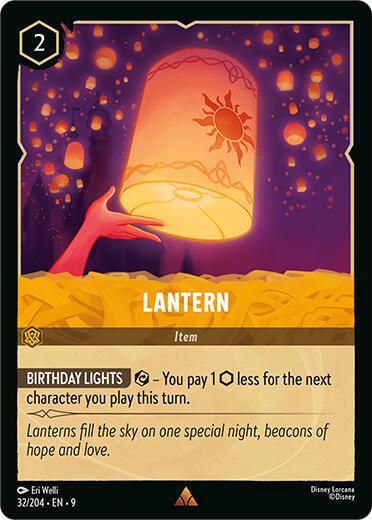 Lantern 32/204 card from Fabled