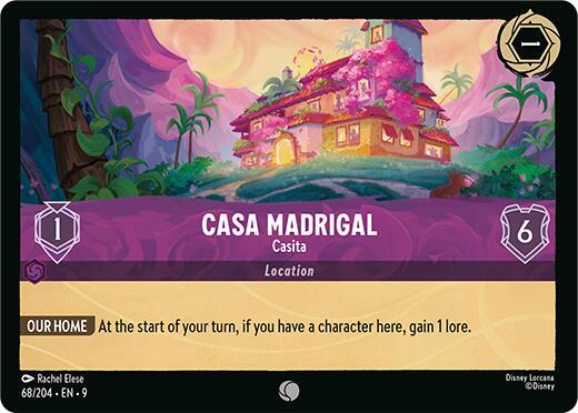 Casa Madrigal - Casita 68/204 card from Fabled