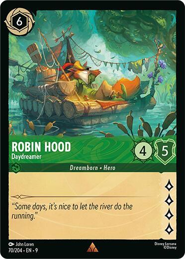 Robin Hood - Daydreamer 70/204 card from Fabled