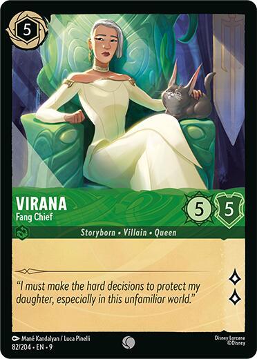 Virana - Fang Chief 82/204 card from Fabled