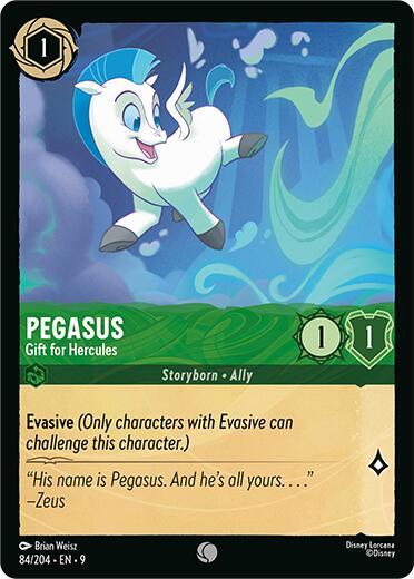Pegasus - Gift for Hercules 84/204 card from Fabled