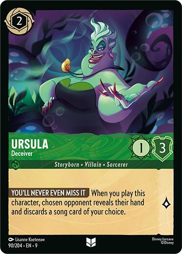 Ursula - Deceiver 90/204 card from Fabled