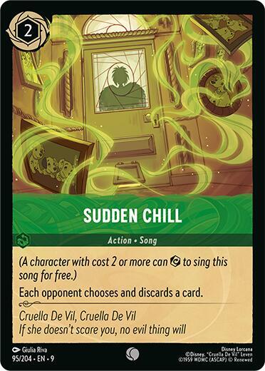 Sudden Chill 95/204 card from Fabled
