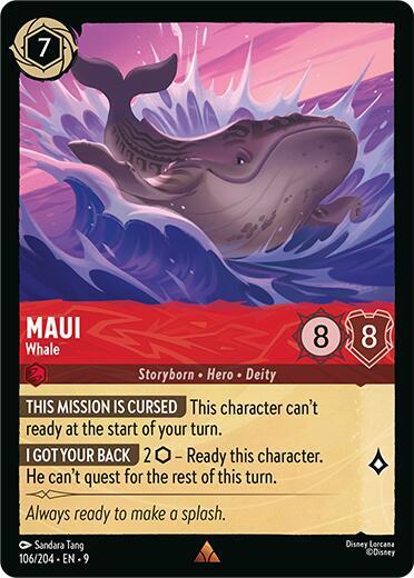 Maui - Whale 106/204 card from Fabled