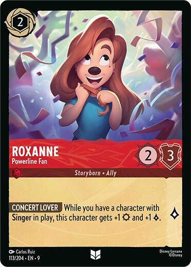 Roxanne - Powerline Fan 113/204 card from Fabled