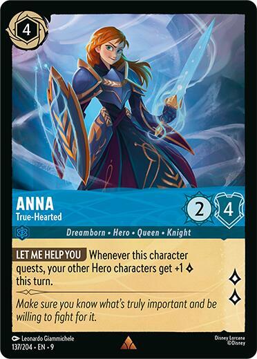 Anna - True-Hearted 137/204 card from Fabled