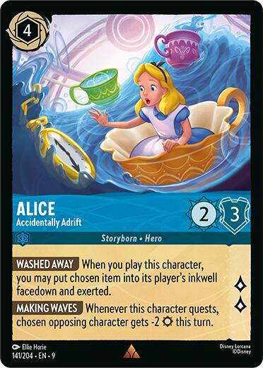 Alice - Accidentally Adrift 141/204 card from Fabled
