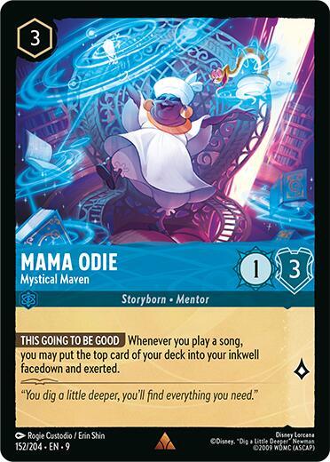Mama Odie - Mystical Maven 152/204 card from Fabled