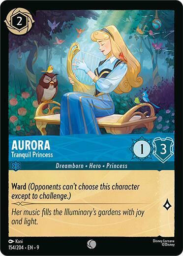 Aurora - Tranquil Princess 154/204 card from Fabled