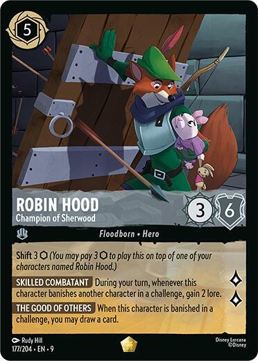 Robin Hood - Champion of Sherwood 177/204 card from Fabled