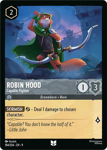 Robin Hood - Capable Fighter 184/204 card from Fabled