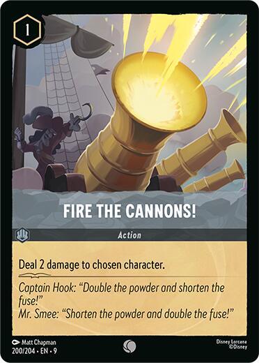 Fire the Cannons! 200/204 card from Fabled