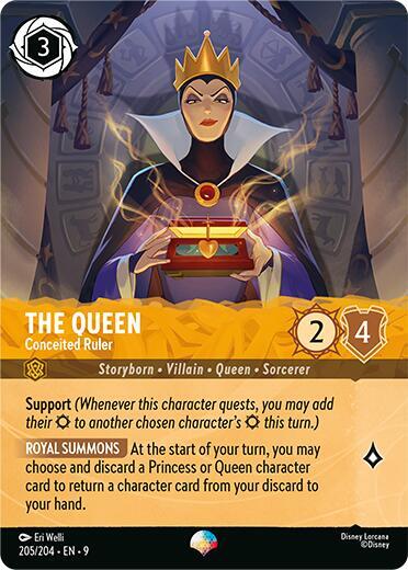 The Queen - Conceited Ruler (Epic) 205/204 card from Fabled