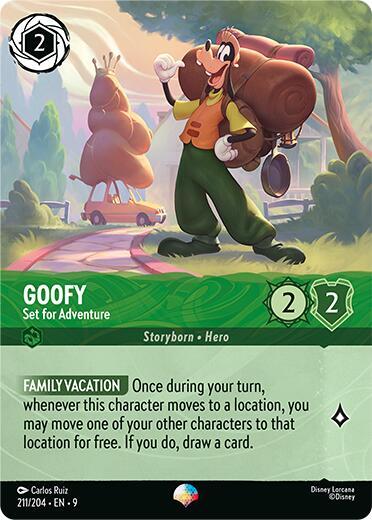 Goofy - Set for Adventure (Epic) 211/204 card from Fabled