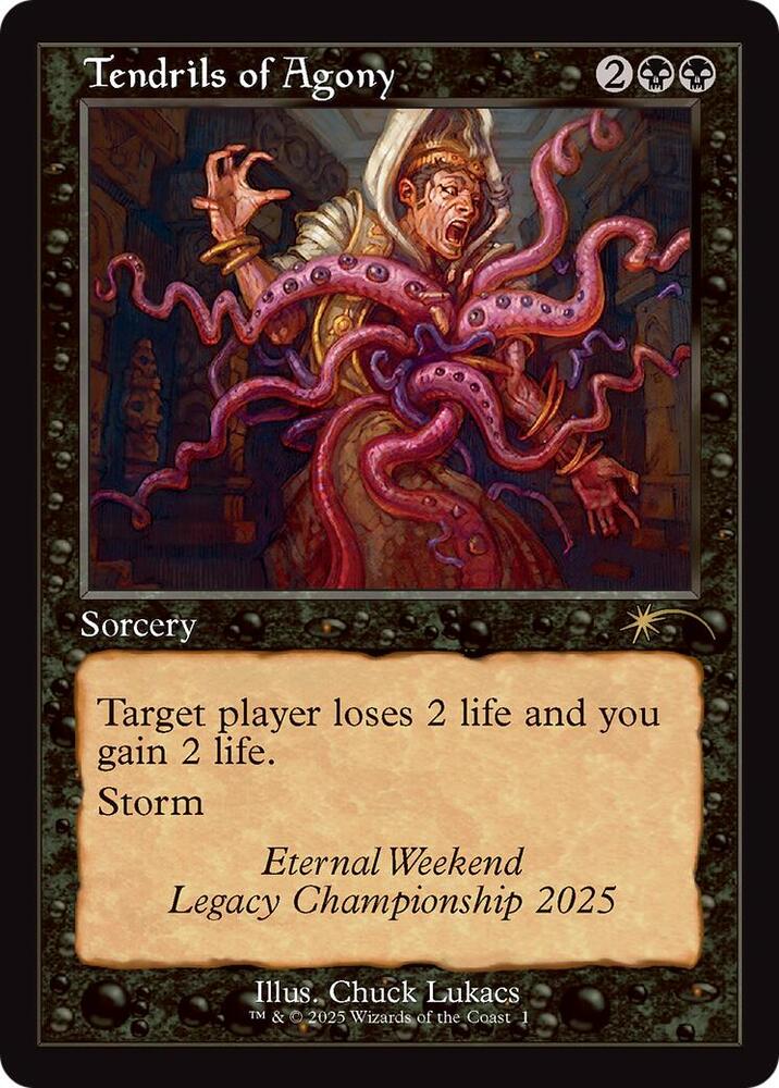 Tendrils of Agony (Retro Frame) (Eternal Weekend 2025 Promo) 1 card from Unique and Miscellaneous Promos