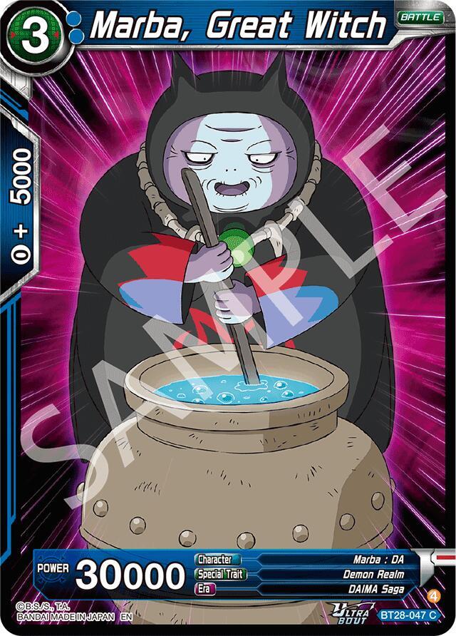 Marba, Great Witch BT28-047 card from Prismatic Clash
