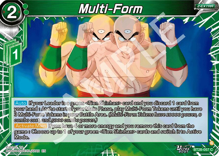 Multi-Form BT28-057 card from Prismatic Clash