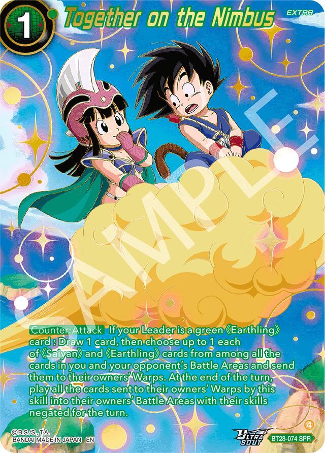 Together on the Nimbus (SPR) BT28-074 card from Prismatic Clash