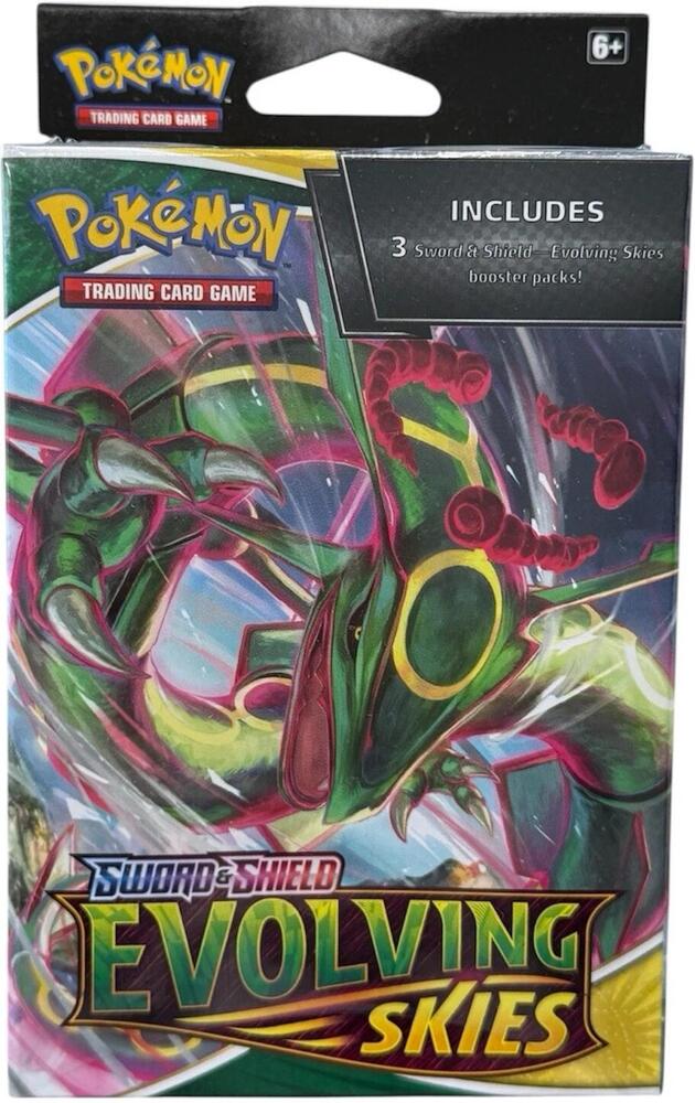 Evolving Skies 3 Pack Hanger Box card from SWSH07: Evolving Skies