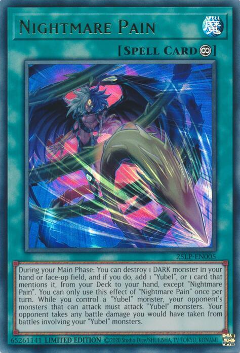 Nightmare Pain 25LP-EN005 card from Limited Pack World Championship 2025