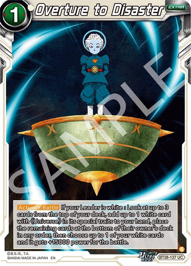 Overture to Disaster BT28-137 card from Prismatic Clash