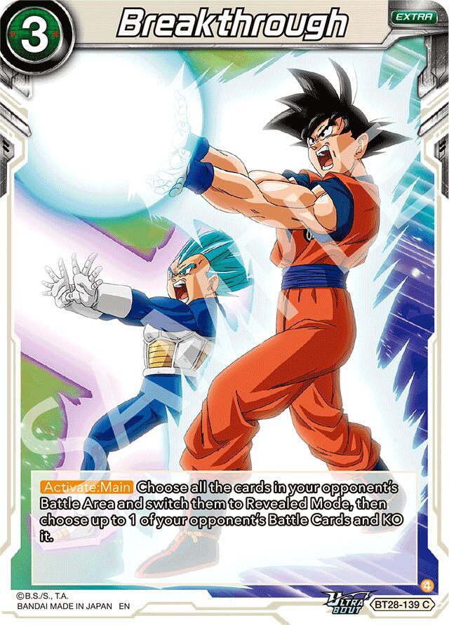 Breakthrough BT28-139 card from Prismatic Clash