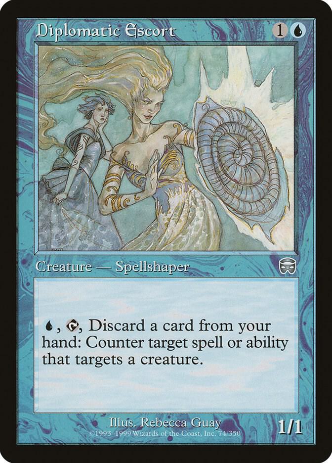 Diplomatic Escort 74 card from Mercadian Masques