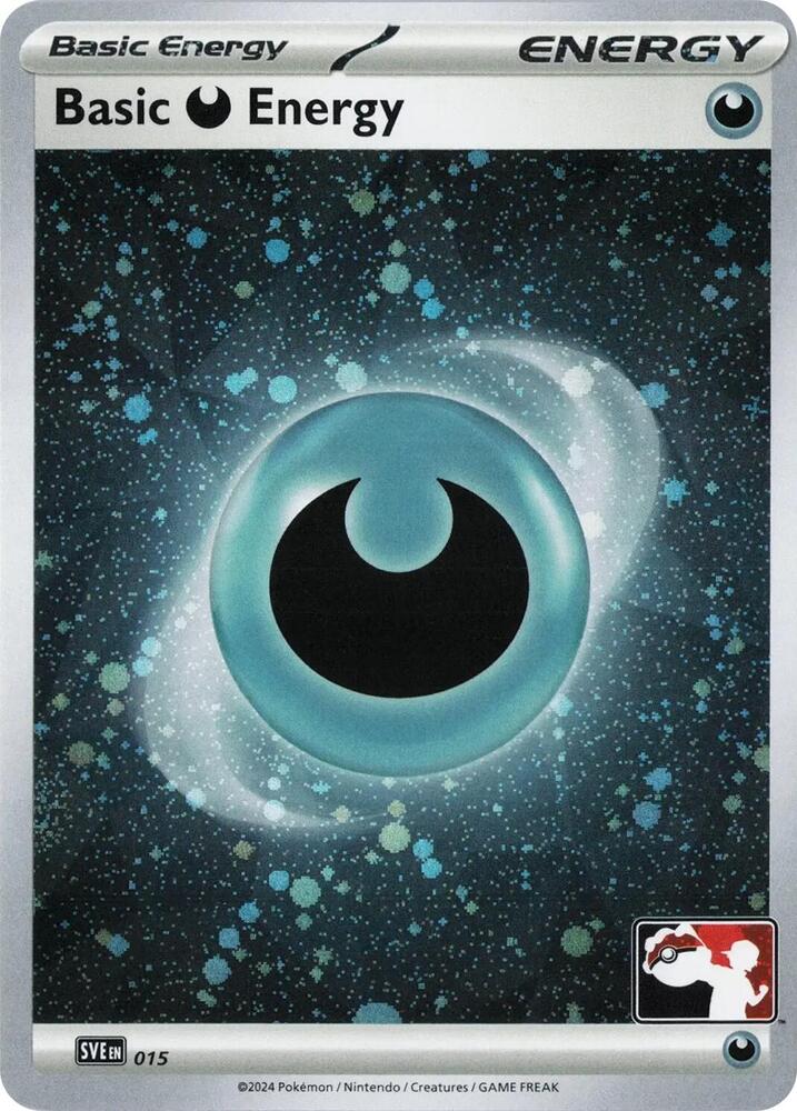 Basic Darkness Energy (Cosmos Holo) 015 card from Prize Pack Series Cards