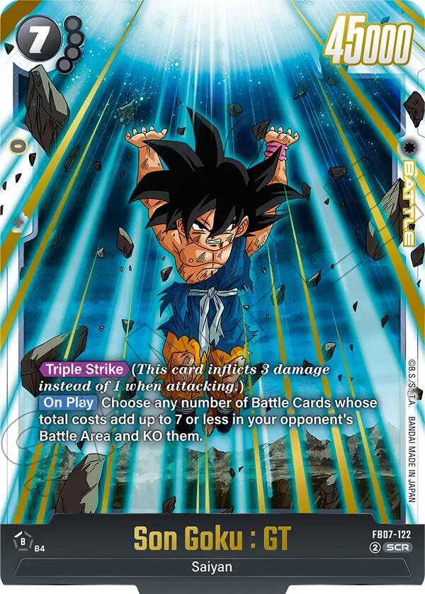 Son Goku : GT FB07-122 card from Wish For Shenron