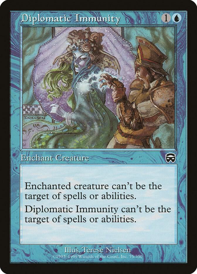 Diplomatic Immunity 75 card from Mercadian Masques