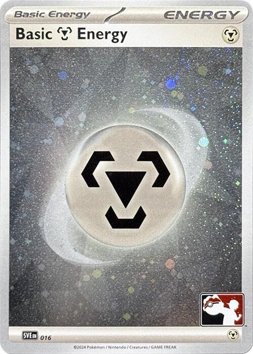 Basic Metal Energy (Cosmos Holo) 016 card from Prize Pack Series Cards